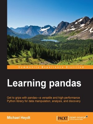 cover image of Learning pandas